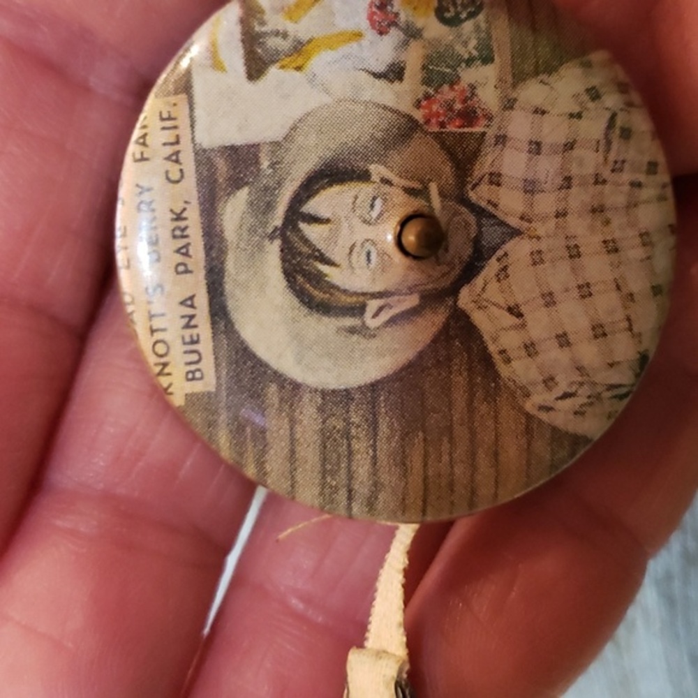 💖 KNOTTS BERRY FARM GHOST TOWN BUENA PARK, CA VTG TAPE‎ MEASURE